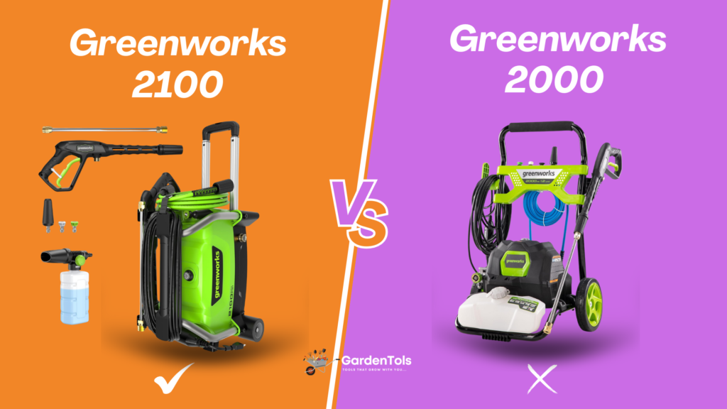 greenworks 2000 vs 2100