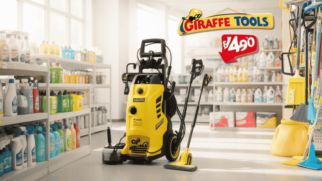 How Much Does a Giraffe Tools Pressure Washer Cost?