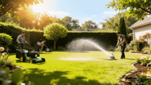 What Are the Steps for Basic Lawn Care?